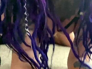 submissive girl moans 'black lives matter' as black cock breaks her in