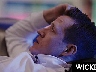 wicked hot threesome with blonde and brunette in reality