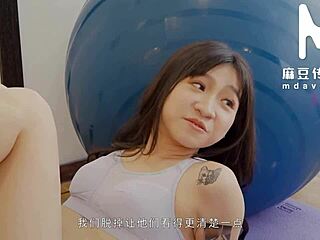 Modelmedia asia - seductive poses in tight pants to tempt you into sex