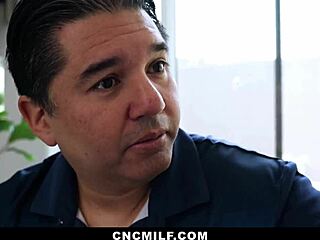 Hot milf offers her body to lucky guy every time 😏 cncmilf