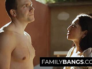 Familybangs Com ⭐ Brunette Girl Crushes On Fit Stepbro!
