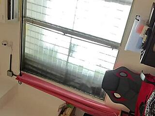 Pov stepson catches stepmom masturbating, fucks her, cums on ass.