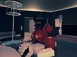 collab 2 demons fuck each other in a condo, so hot