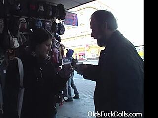 Hairy Old Pavel Terrier Seduces Chubby Teen Ashley Sweet