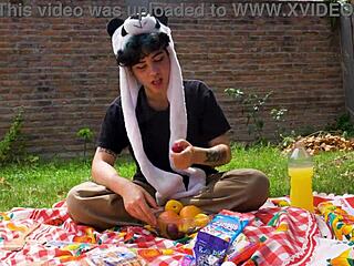 Lara ENJOYS a PICNIC that TURNS into a FULL VOMIT BARF FETISH MOVIE