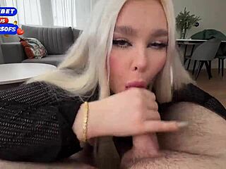 young blonde with big ass fucks neighbor in amateur couple sex