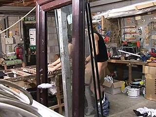 Threesome Action for the Coed Babe!