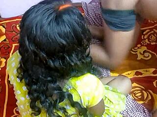 This telugu bride gets her pussy licked deeply by the groom