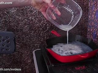 cum omelette with piss and rimjobs for anastasia rose 😈