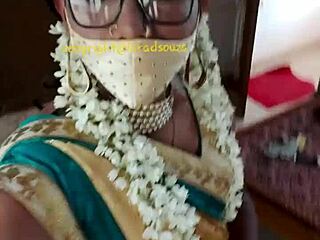 indian crossdresser model lara dsouza in saree video
