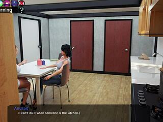 i perv on my stepsister and stepmom's big ass in milfy city part 1