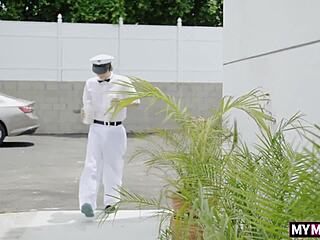 Workout Session With Hot Milf Paris The Muse And The Milk Man