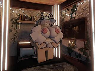 Fucking the Roblox Slut Roughly with Monster Cock in the Condo
