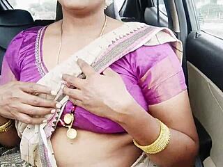 indian aunty and son in law car long drive for sex telugu dirty talks