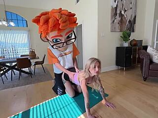 Tantric tease turns yoga into porndude pleasure session with kathryn mae