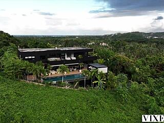 From frenemies to friends: Vixen beauties Sandra and Selva learn the art of sharing.