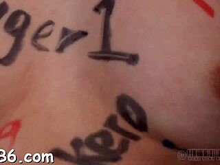 i'm clamped and taking a lusty facial