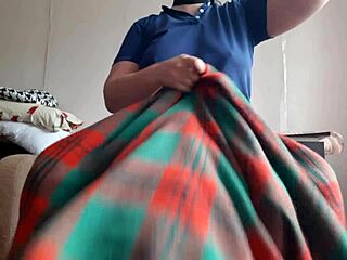 my shy stepsister shares a blanket moment