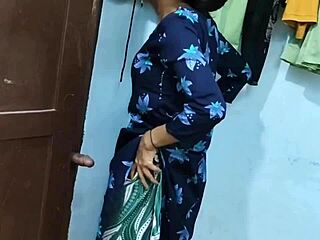 Desi indian bhabhi home alone, devar takes advantage and fucks her