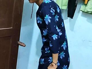 Desi indian bhabhi home alone, devar takes advantage and fucks her