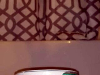 A quick session involving a huge dildo for anal fucking and gaping the asshole