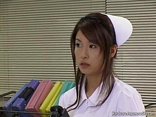 Naughty Hot Nurse Do A Self Masturbation With Her Sex Toys