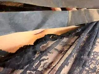 This thick PAWG Latina is dancing in transparent lingerie, looking amazing.