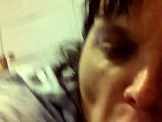 bbw black mature sucks young cock interracial