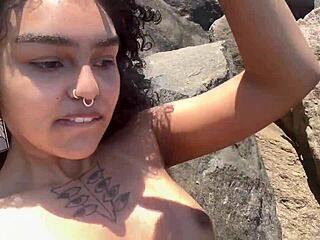 young married girl loses phone and sex videos leak from the beach