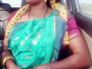 Indian housewife car sex with father-in-law