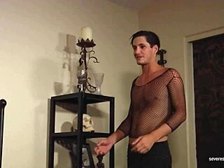 severe sex films featuring kinky goth cuckold with petite brunette pornstar