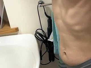 JUNE 15 2025 AFTER SHOWER WITH WIFE I HAD SEX PINCHED AND LICKED HER HARD NIPPLES