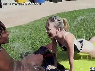 Adorably innocent tiny 18+ hole kate bloom plowed by bbc