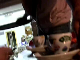 the big dildo warmed the brunette up then the guy fucked her hard