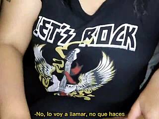 mi hermanastra tiene citas en tinder y me paga con sus tetas para que guarde el secreto sub espa�ol