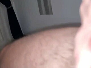 Amateur Jerk Off with Massive Cumshot. Huge Cock Shoots Loads of Sperm.
