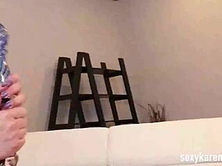 big boobed babe ryan conner dildo fucks blonde cougar karen fisher in a steamy encounter