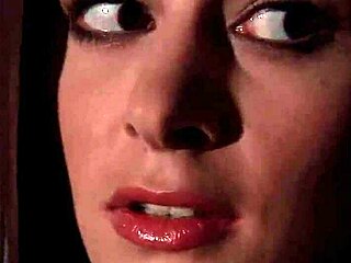 beautiful girl getting choked and gagged