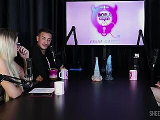 compilados da mary red queen no bora cast com bruna carlos watch on sheer red 😈