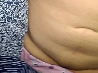 my uncle's wife sent this while i was next door, teasing with her curvy ass and big tits