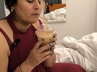 Intense Hotel Encounter Involves Hardcore Fucking, Deep Throat, And Sucking Big Boobs