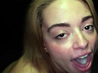 Sophia Insane Drains Twelve Cumshots In Gloryhole