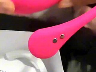 Martina Using Her Favorite Toy for the First Time