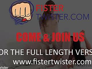 Fistertwister - Foxie T and Lucia Denvile Gaping with FISTS