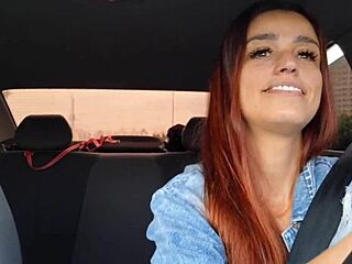 app driver slut picks up masturbating passenger and fucks him bareback