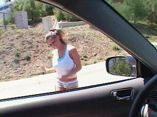 rachael roxxx bends over for big cock doggystyle cum on ass