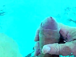 Je me branle dans la piscine 3