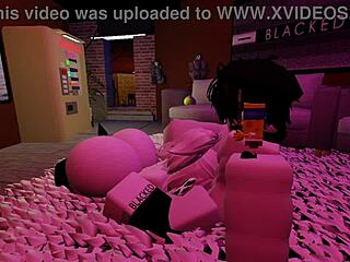 getting fucked hard by horny fan in roblox style