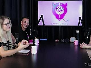 compilados da mary red queen no bora cast com bruna carlos watch on sheer red 😈