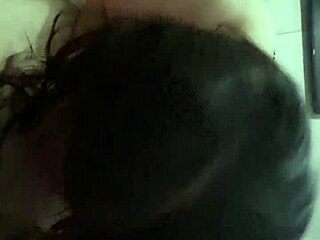 my neighbor's slut sucking my cock and begging for my cum on her face